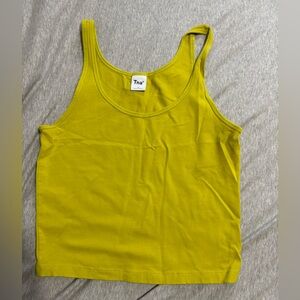 TNA Vibrant Yellow Tank Top
